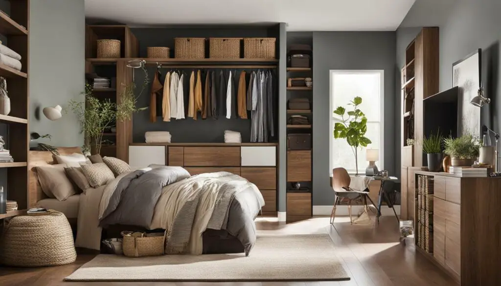 DIY storage solutions for every room - bedroom storage