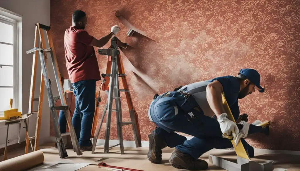 Installation and Maintenance of Bold Wallpaper