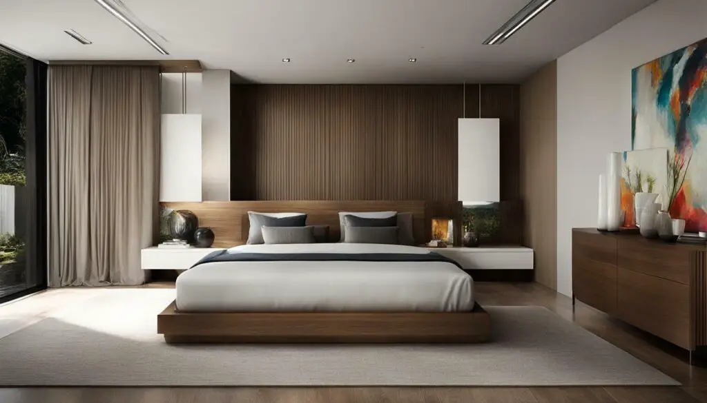 contemporary bedroom style