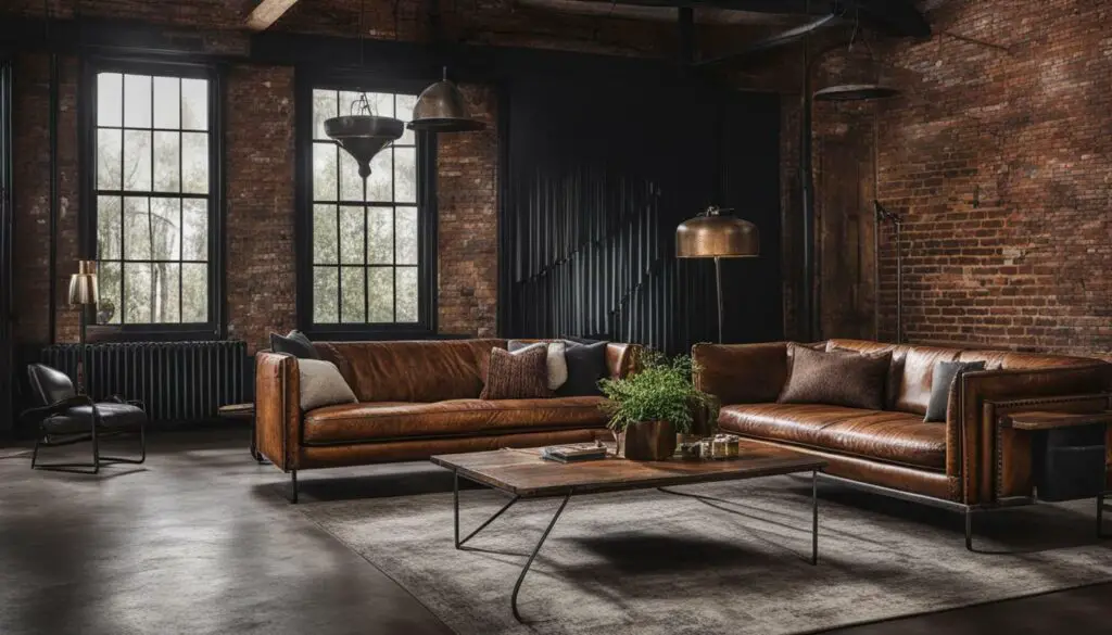industrial chic home decor
