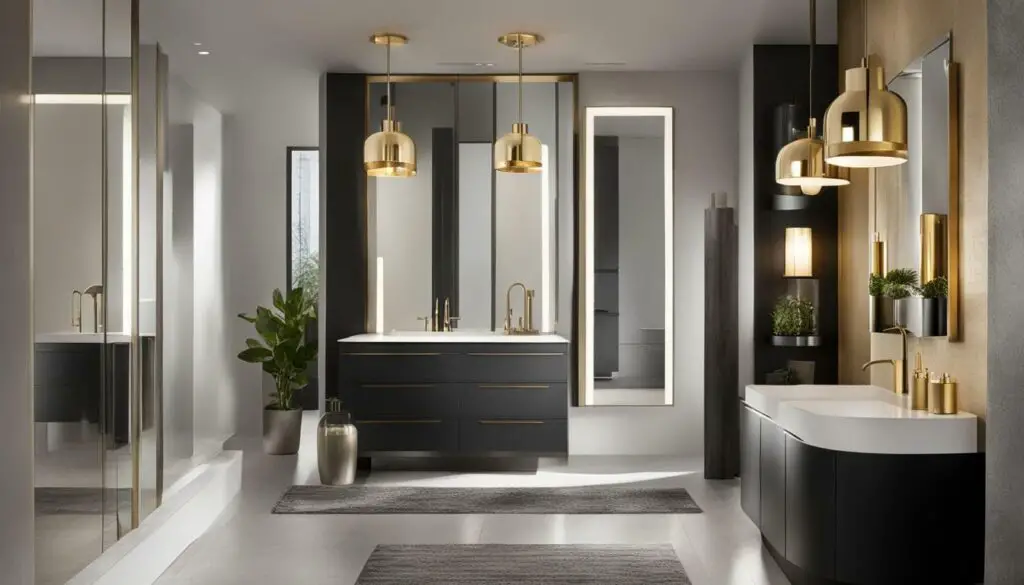 lighting fixture ideas for bathroom