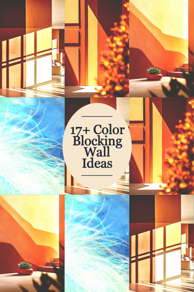 17+ Handpicked Ideas for Color Blocking Wall Inspiration – homiste.com